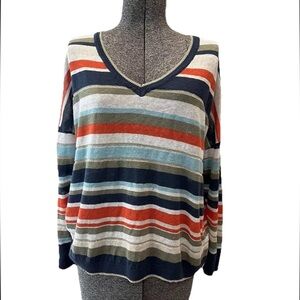 Gerard Darel size 3 linen butterfly embroidered sweater-lightweight-fall-spring